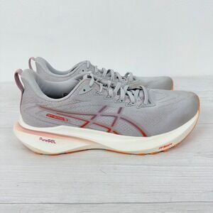 Asics GT-2000 13 Womens Size 10 Running Shoes Grey Orange Comfort Athletic
